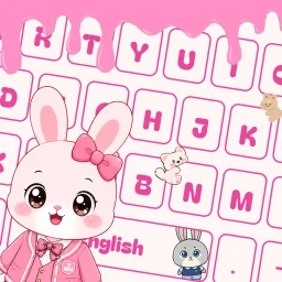 Cute Keyboard: Sound & Emoji 图标