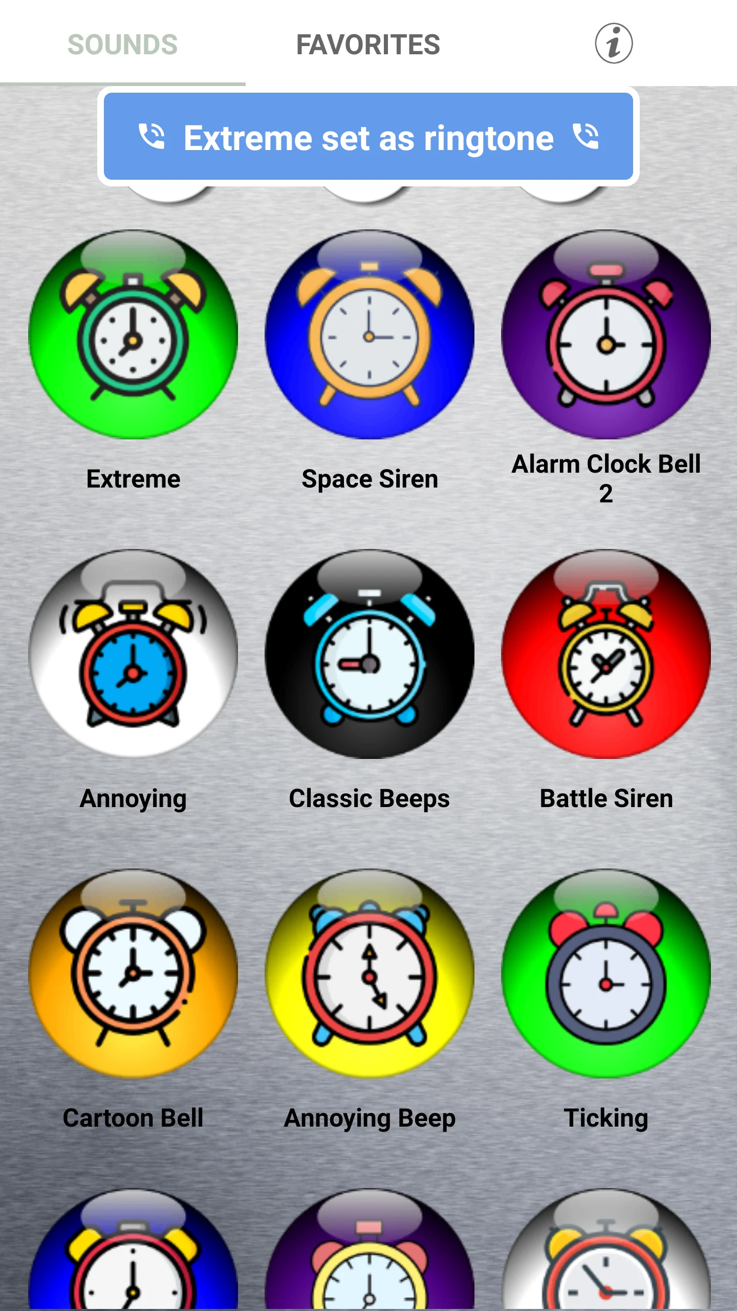 Loud Alarm Ringtones screenshot