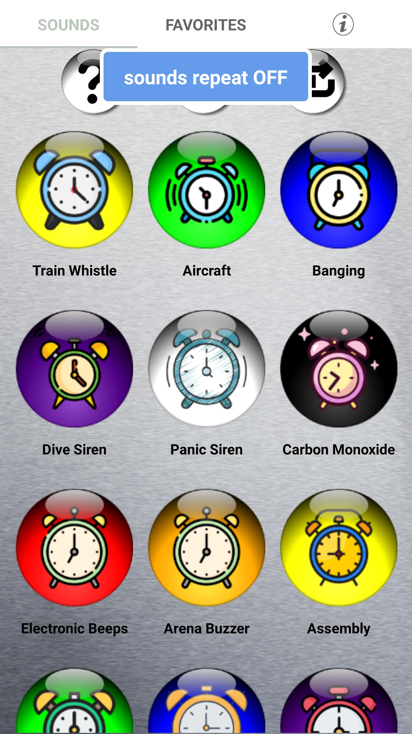 Loud Alarm Ringtones screenshot